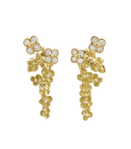 Boucles d'oreilles Cerisiers en fleurs