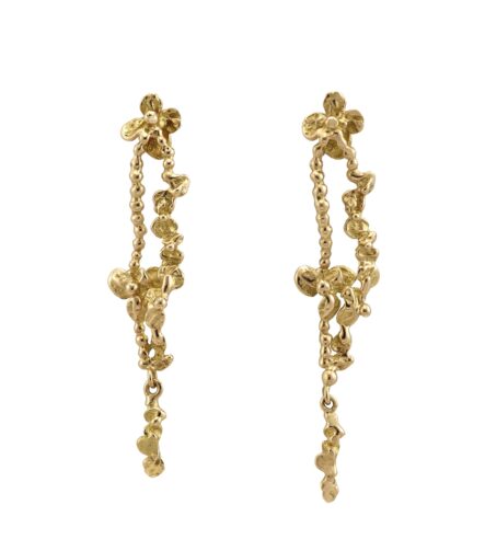 Boucles d'oreilles Pluie de diamants