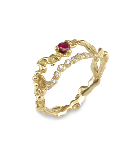 Bague Rivière de diamants