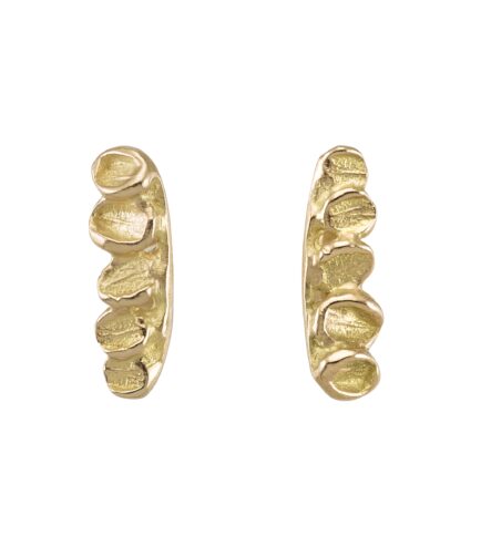 Boucles d'oreilles Feuillage d'or