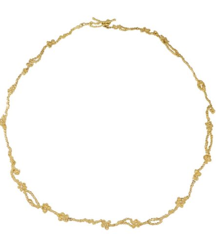 Anais Rheiner 18 carat yellow gold necklace