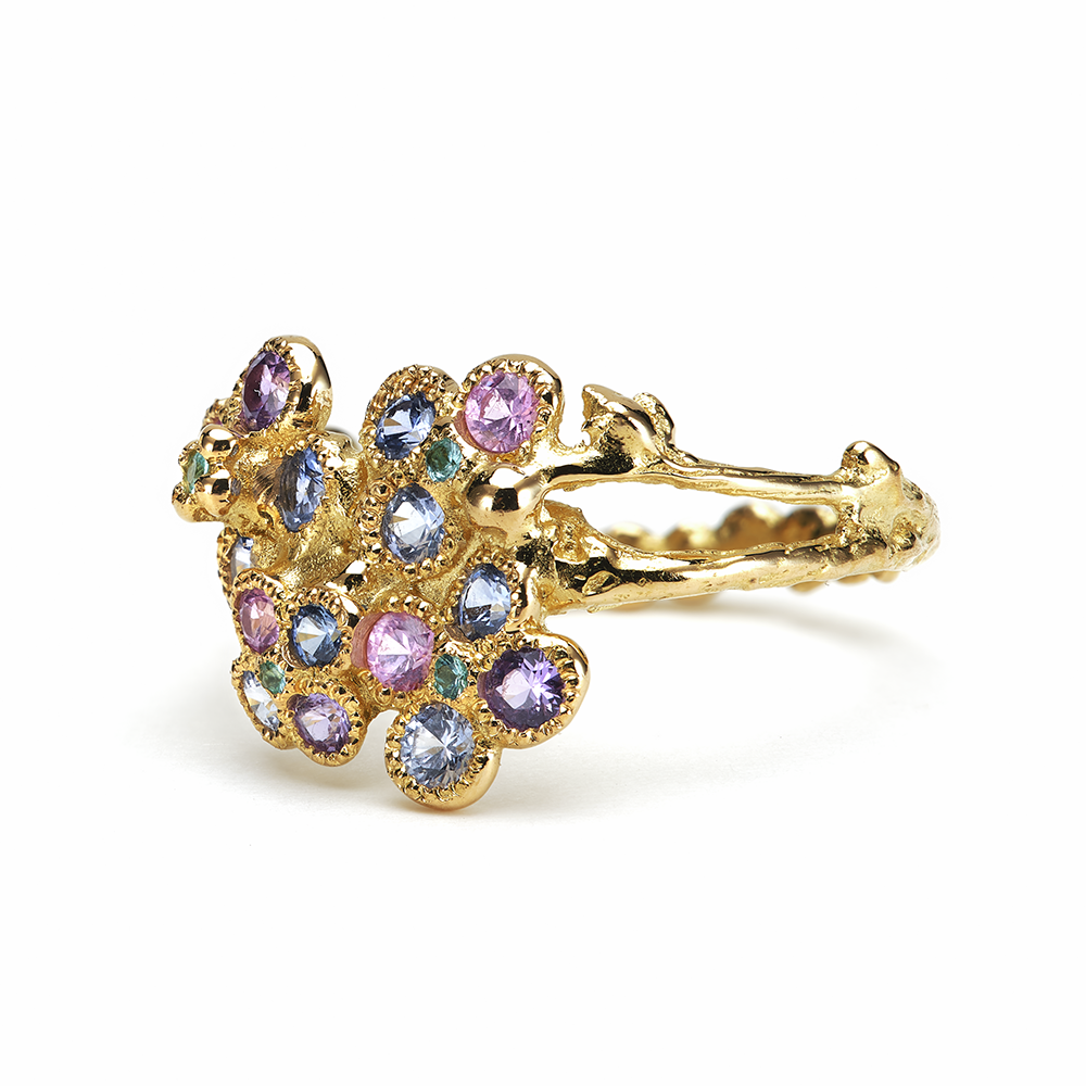 Bague Mille et une nuits bleue Bague Mille et une nuits bleue