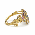 Bague Mille et une nuits bleue
