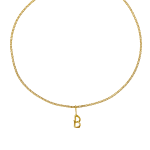 Letter pendant on a chain – Image 3