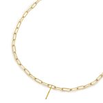 Letter pendant on a chain necklace – Image 10