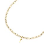 Letter pendant on a chain necklace – Image 21