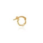 MINI SINGLE HOOP 18CT RECYCLED YELLOW GOLD